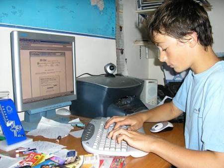 AleX : cam sur son ordi